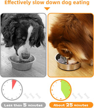 Load image into Gallery viewer, PETTOM Dog Slow Feeder Insert, 4.7-7in, 36 Octopus Suction Cups, Flexible Silicone Blade, Patent Design
