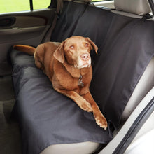 Load image into Gallery viewer, PETTOM Dog Car Seat Covers Washable Rear Car Seat Cover Waterproof Dog Hammock Car Bench Rear Seat Protector 47 x 56 Inches with Car Pet Car Safety Seat Belt
