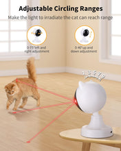 Load image into Gallery viewer, PETTOM Automatic Laser Cat Toys, USB Rechargeable Interactive Cat Toy for Indoor Cats Kitty Kittens Doggies 2 Modes Exercise Pointer Auto On Off
