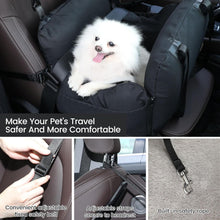 Load image into Gallery viewer, Pettom Pet Car Booster Seat Carrier Airline Approved for Dog Cat Puppy Small Animal Travel Cage
